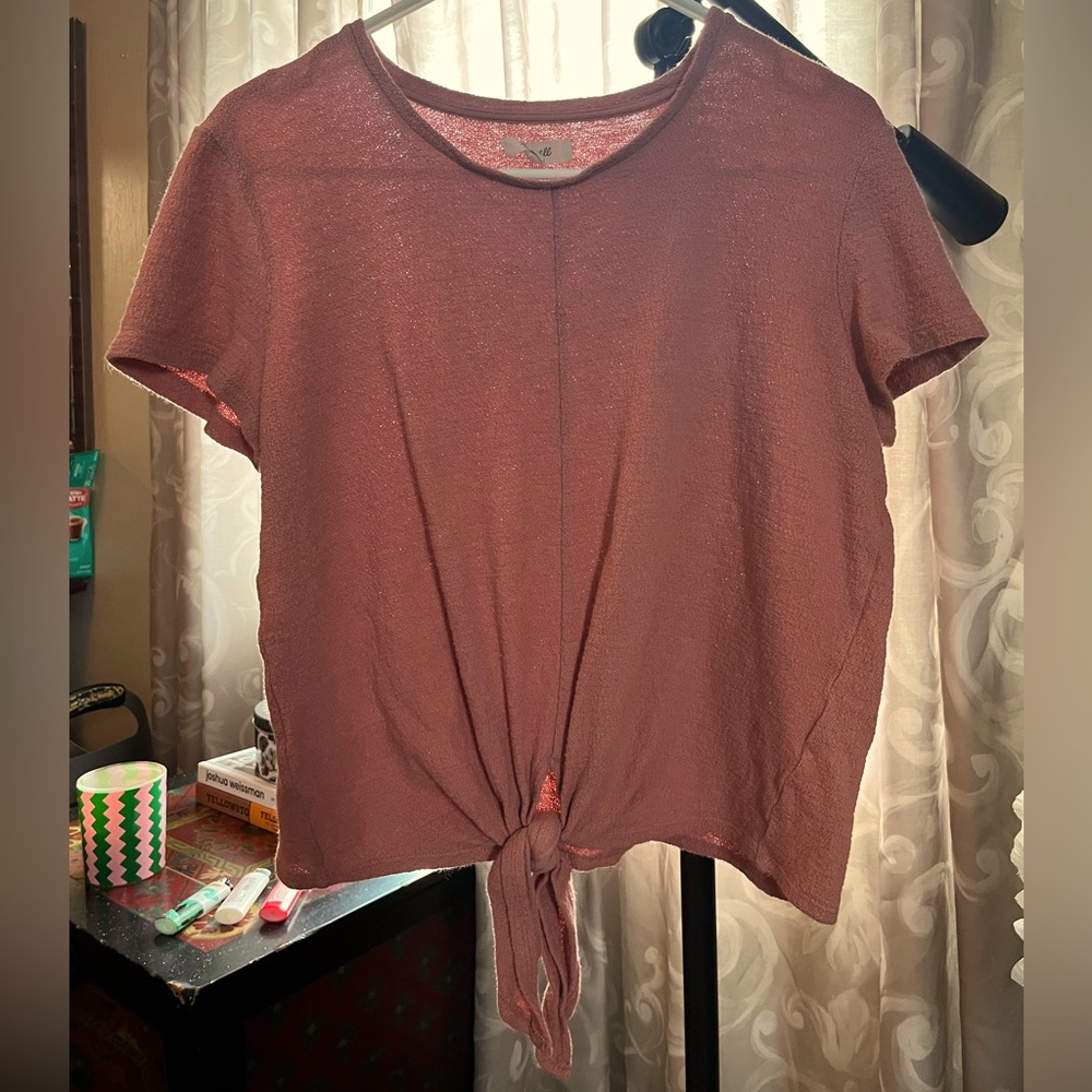 Medium Pink Madewell Shirt